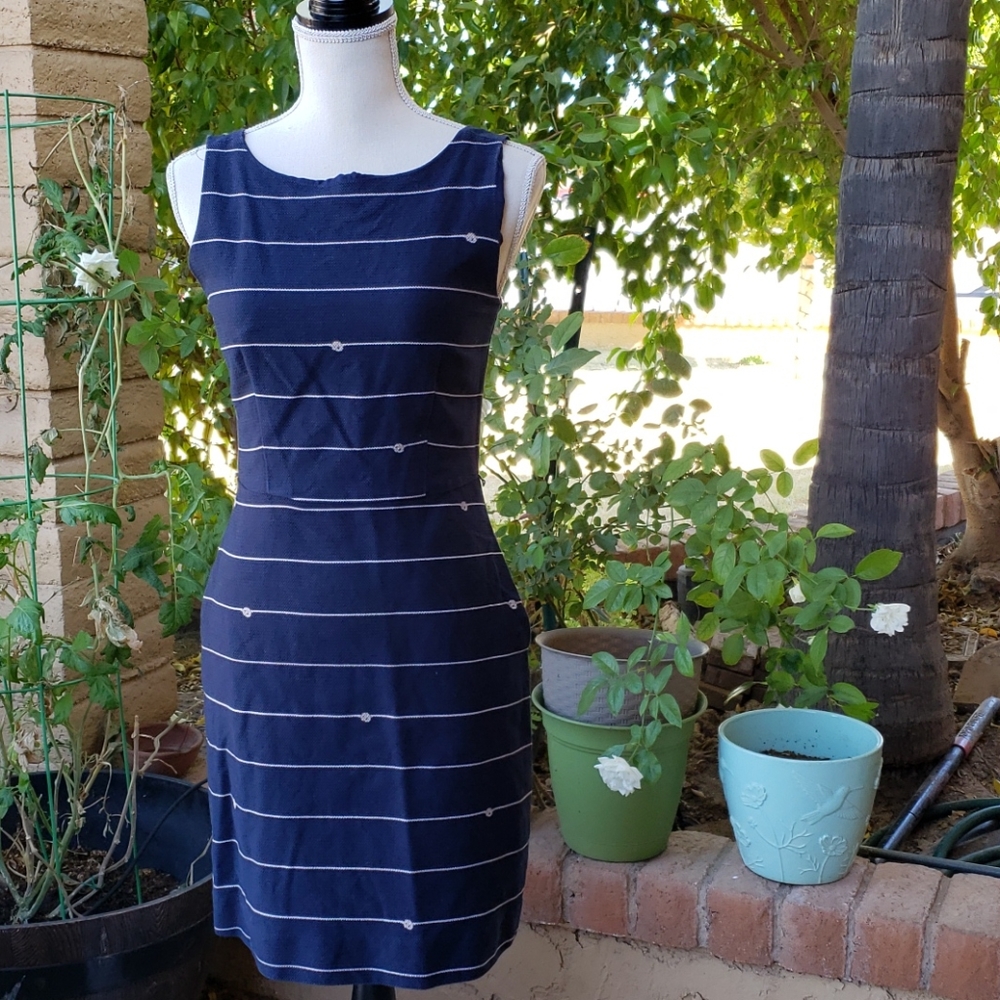 The Limited Nautical Dress w/ Pockets NWOT